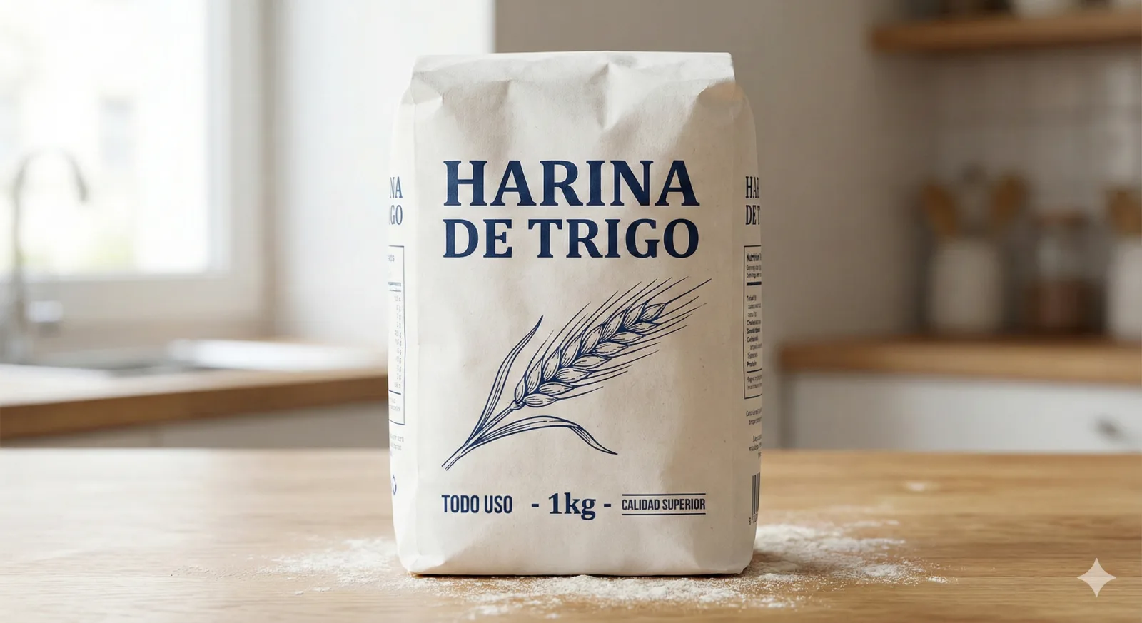 Harina de Trigo Todo Uso 1kg