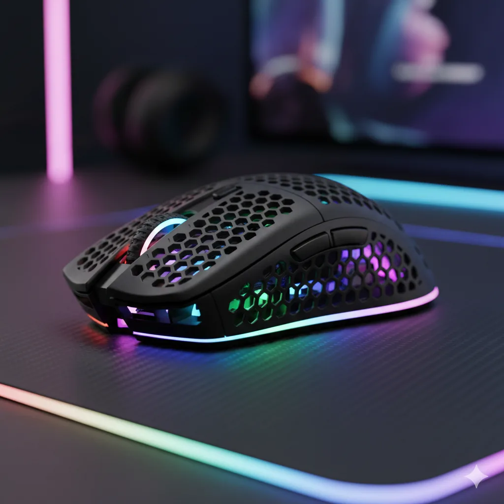 Mouse Gamer Ultraligero 16000 DPI