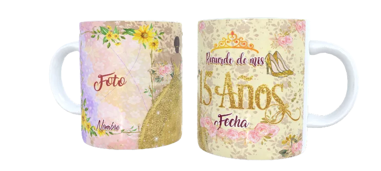 Tazas para 15 años