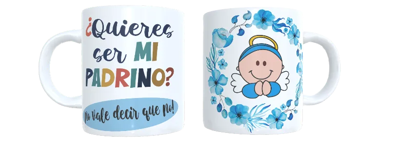 Tazas para Bautizos