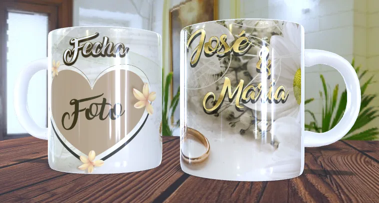 Tazas para Bodas