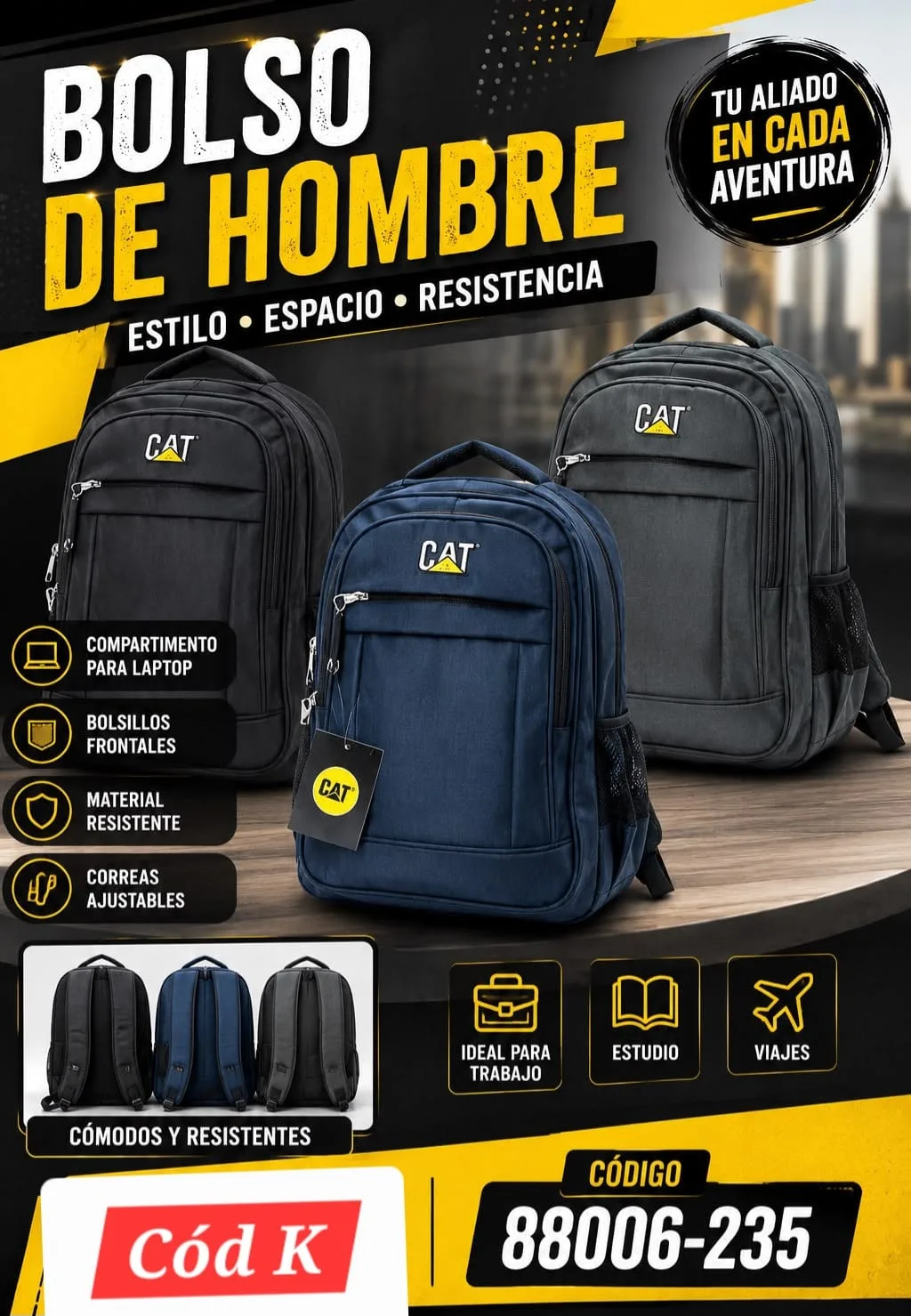 Variedad de bolsos
