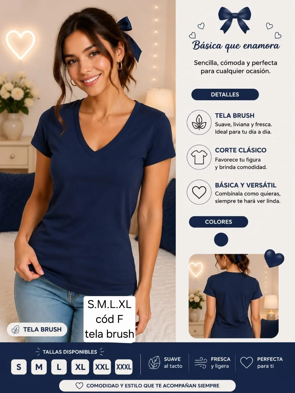 Camisetas y blusas para damas